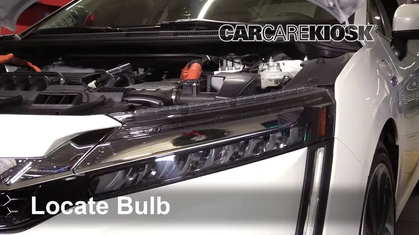 2018 Honda Clarity Plug-In Hybrid Touring 1.5L 4 Cyl. Éclairage Feux de route (remplacer l'ampoule)
